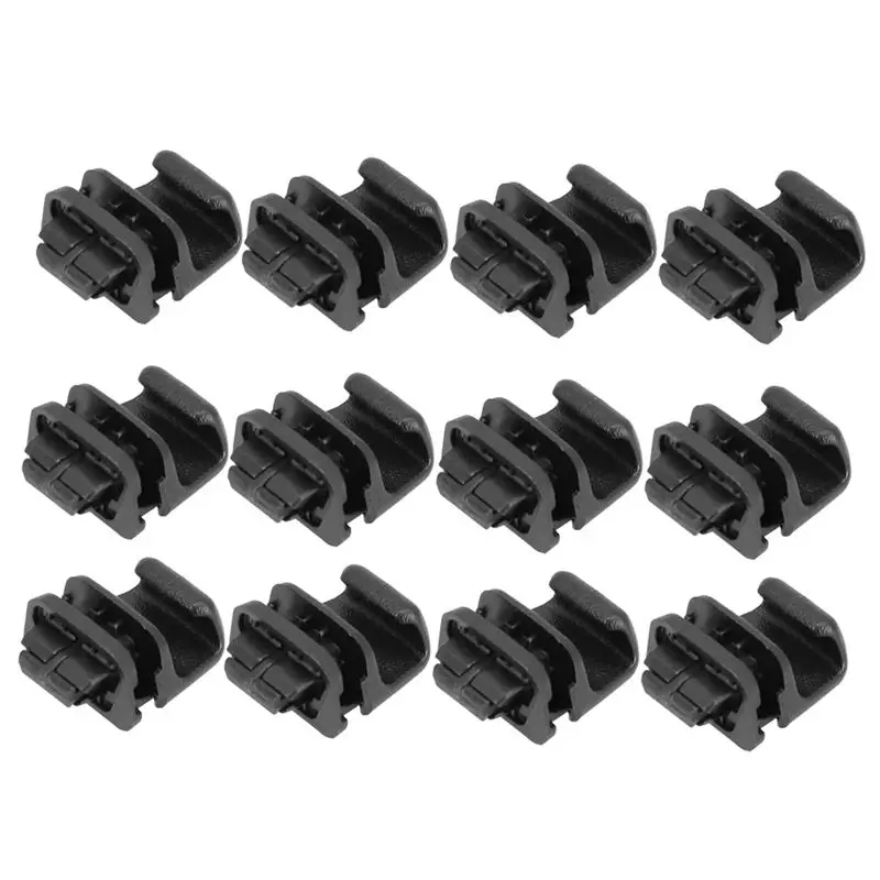 A13F-12Pcs Car Interior Rear Door Curtain Hook 83917S8000CA For Palisade 20-22 Curtain Sunshade Clip 83917-S8000CA