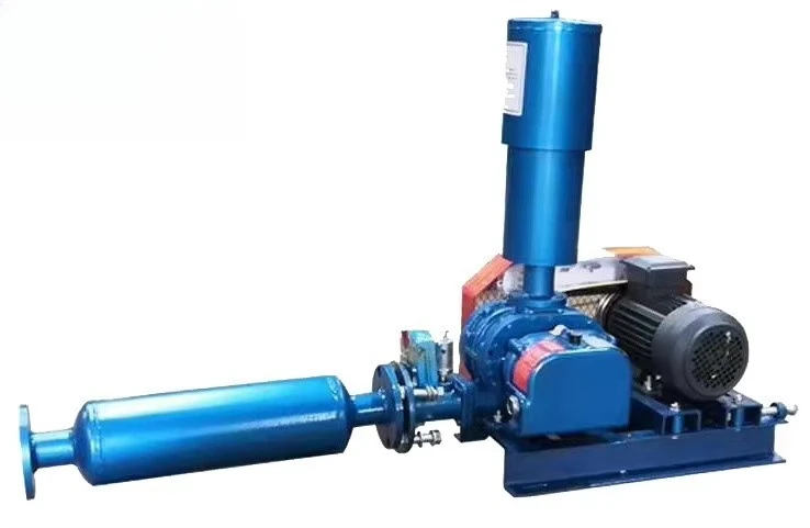 5.5 kw Sewage Treatment Vacuum Aeration Aquaculture Industrial Air Roots Blower