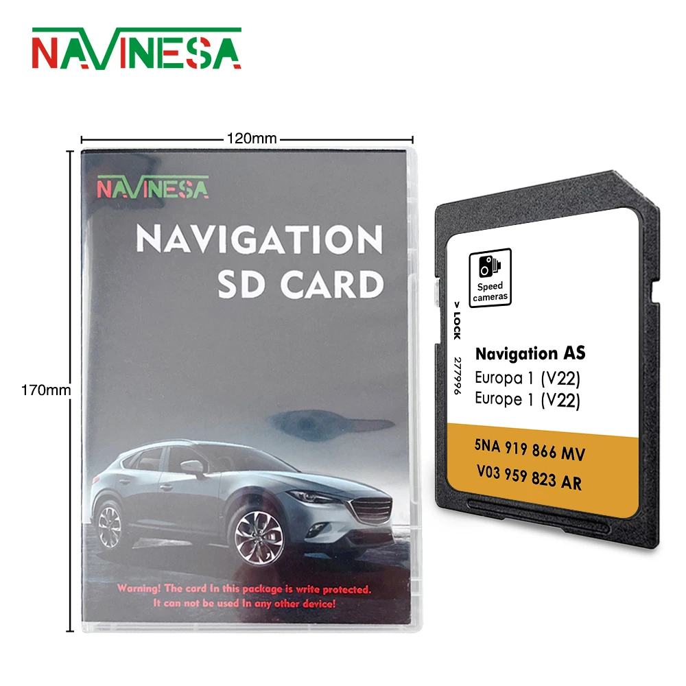 

AS V22 for VW Jetta Since 2015 Automobile Navigation SD Map Card Cover Croatia Bulgaria Kosava Italy Europe Country Area