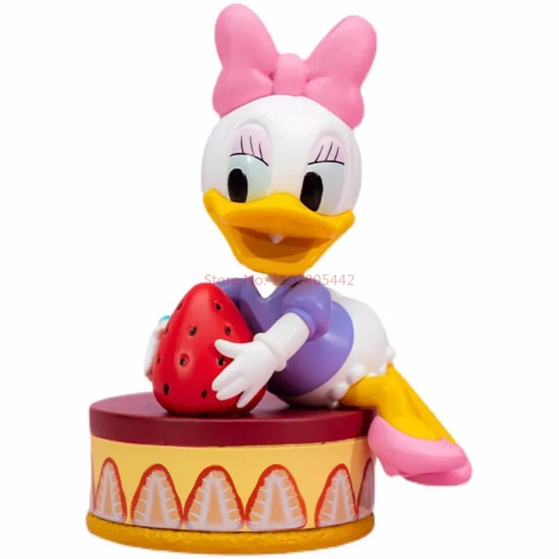 Herocross Donald Duck Daisy Dessert Party Series Ornaments Blind Box Hand-made Surprise Box Mysterious Box Toy Gift Collection