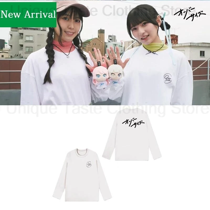 BanG Dream Its MyGO T Shirt Aoki Hina Rin Tateishi Same Print Short Sleeve Tops Long Sleeve Tee High Quality Cotton T-shirt