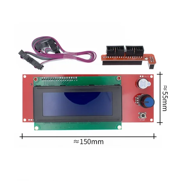 3D Printer Display 1.4 Motherboard Intelligent Controller LCD2004 LCD Control Module ware Module