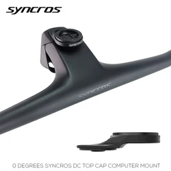 Syncros 0° Top Cap Integration Computer Mount For Garmin/Wahoo/Bryton For Fraser Ic Sl WC/DC/XC Handlebars Cockpit Xc Stem 1.5/2