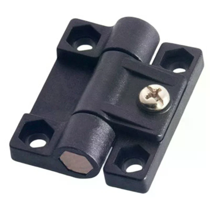 PA Electric Cabinet Box Hinges Black Damping Hinges Industrial Equipment Metal Cabinet Door Hinges