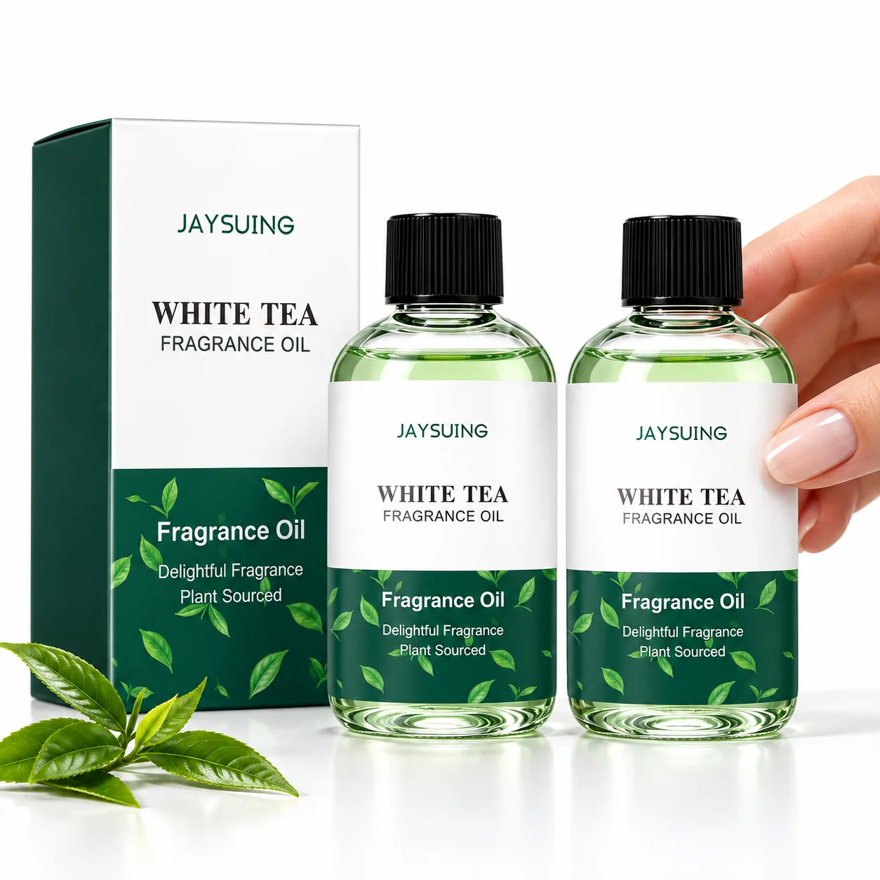 White Tea Aromatherapy Oil Fresh Clean Home Fragrance for Diffuser Wardrobe Drawer Bedroom Office Long Lasting Scent