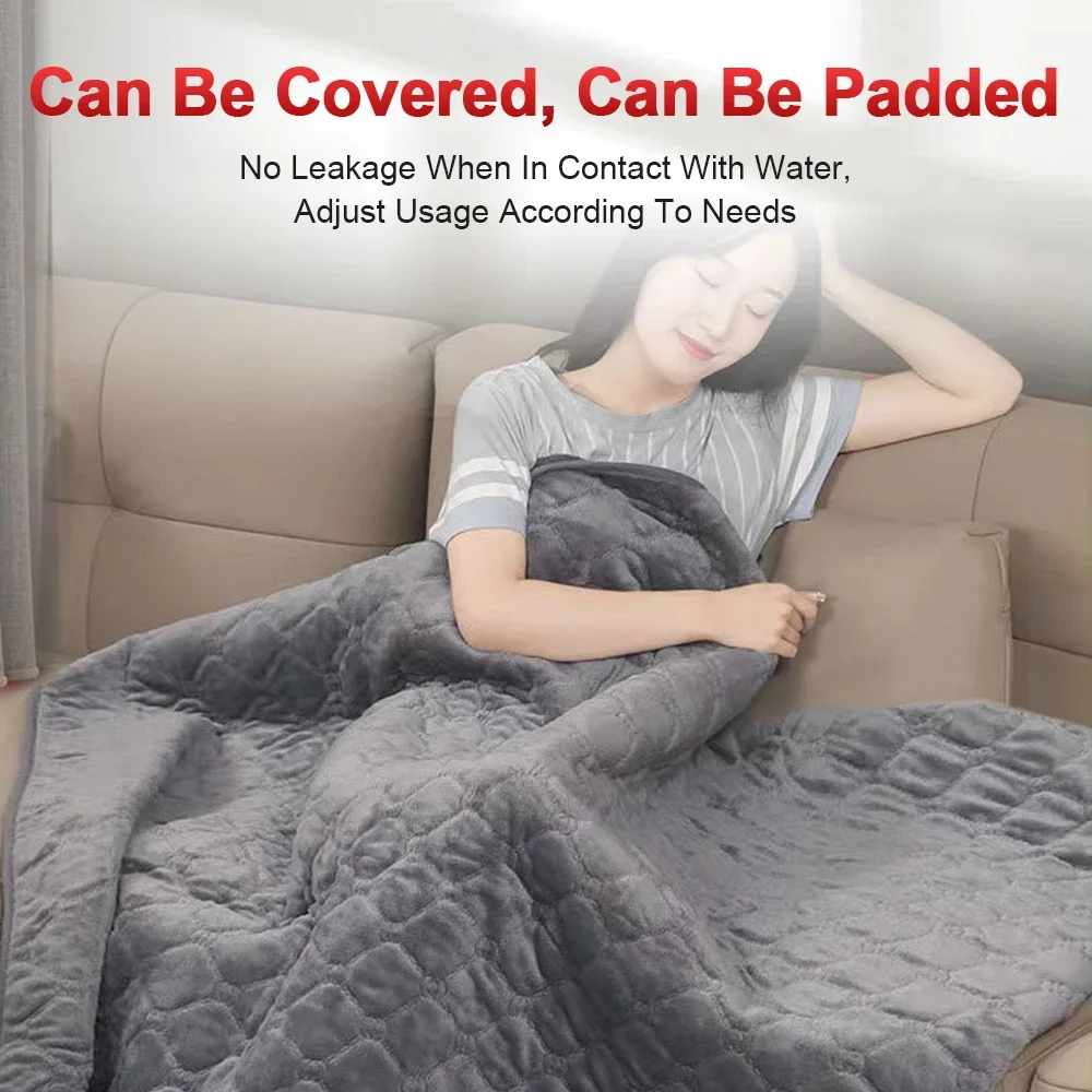 

Для электрического нагревательного одеяла автомобиля 12 В низкий вольт 150 см X 80 одиночный 9-скоростной для регулировки электрохатина подходит супер микро плюш