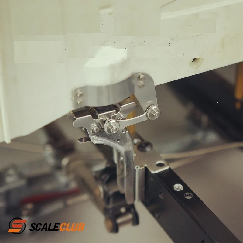 Scaleclub Model 1/14 Drag Head Mud Special Upgrade Simulation Metal Buckle For Tamiya Scania For 770S MAN  RC Trailer