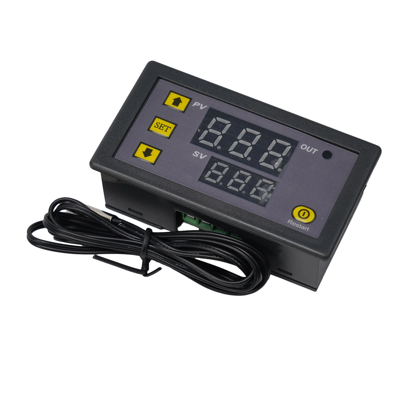 

W3230 110220 V цифровой светодиодный регулятор температуры Режим охлаждения/нагрева Высокоточный светодиодный дисплей Высокотемпературная сигнализация