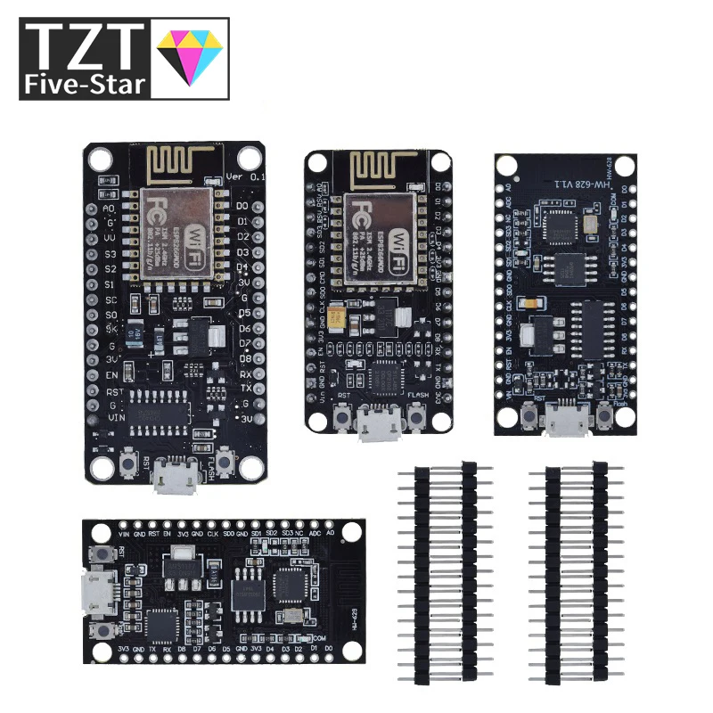 Wireless module CH340/CP2102 NodeMcu V3 V2 Lua WIFI Internet of Things development board based ESP8266 ESP-12E with pcb Antenna