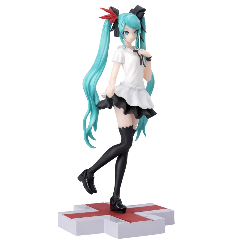 ของแท้Hatsune MikuอะนิเมะรูปโครงการDIVA MEGA 39S Action Figureของเล่นสําหรับเด็กของขวัญวันเกิดสะสมเครื่องประดับ