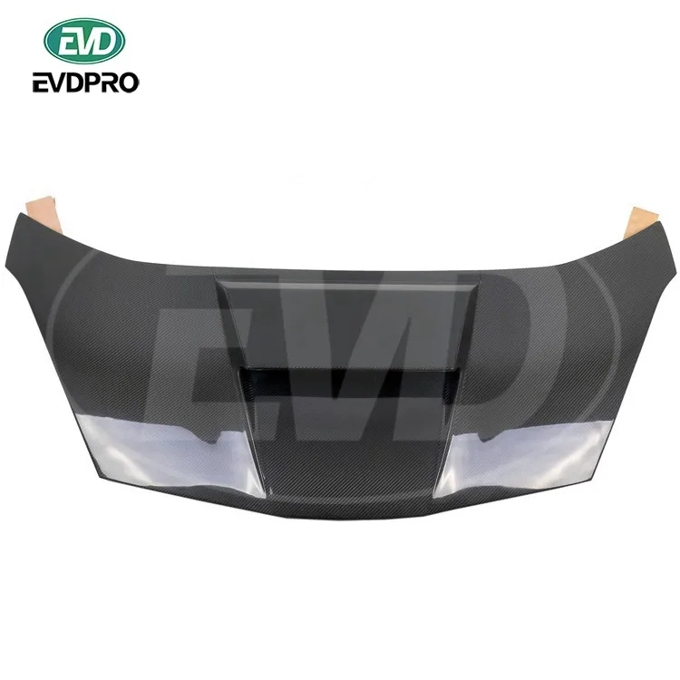 

For Honda Jazz Fit 2009-2013 Evd-2 Style Carbon Fiber Hood