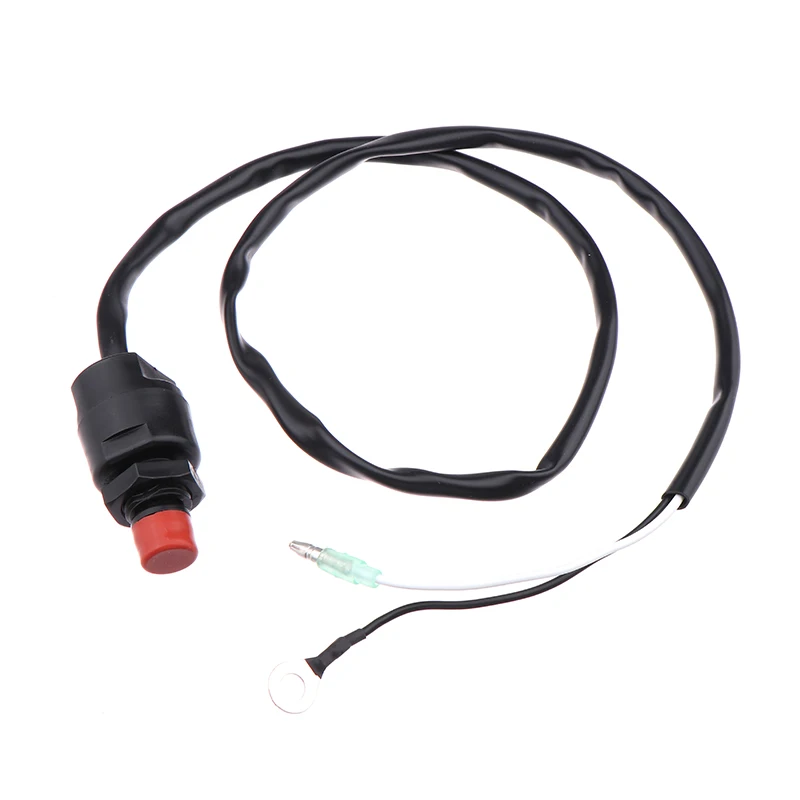 Universal Boat Outboard Engine Motor Start Kill Switch Keyless Push Button Applicable For Ships