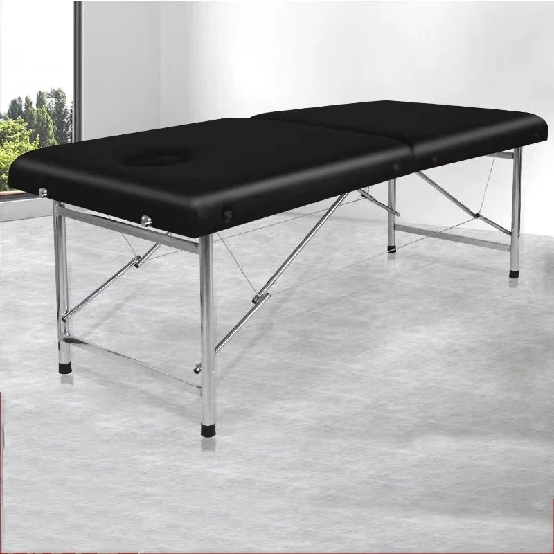 Beauty Beds Thai Massage Bed Folding Chair Professional Chiropractic Tattoo Table Salon Pilates Physiotherapy Lit Pliant