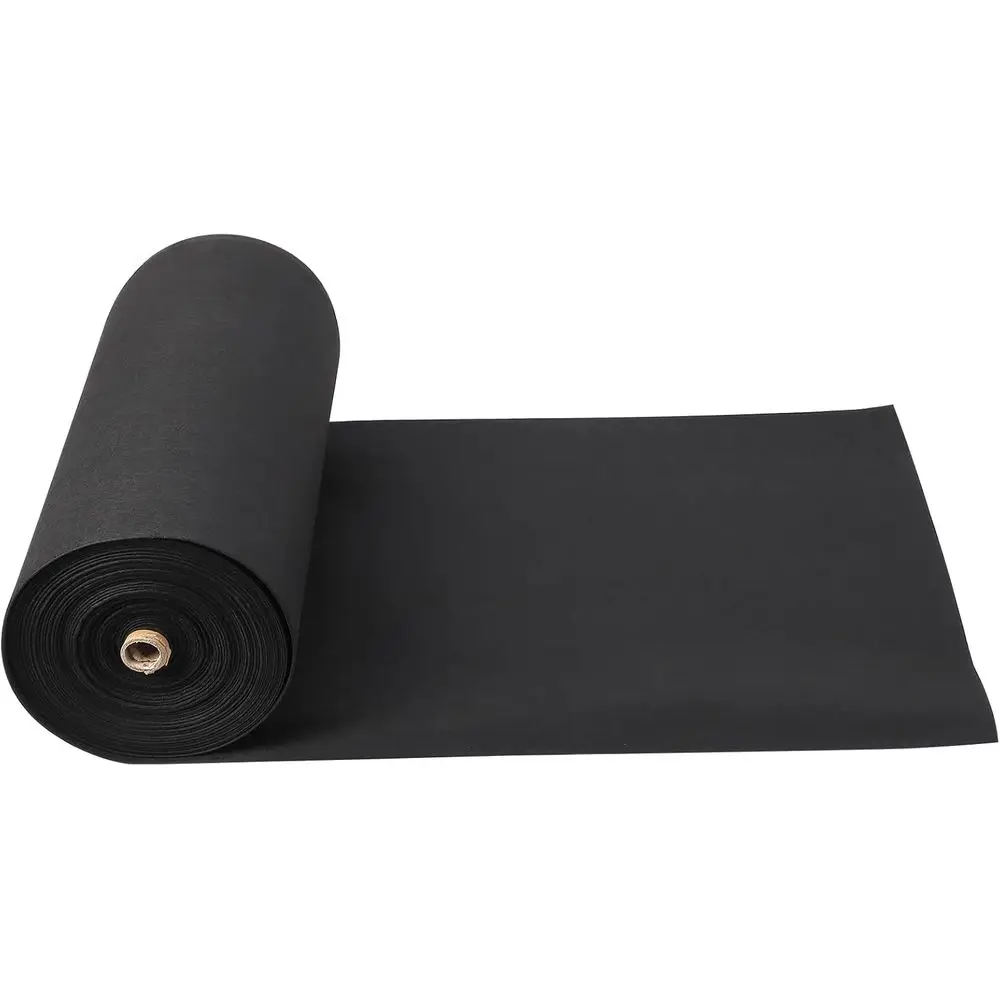 6t x 100t Geotextile Fabric, 6oz, PP Drainage with 350N Tensile Strength & 440N Load Capacity for Driveway, Road Stabilization,