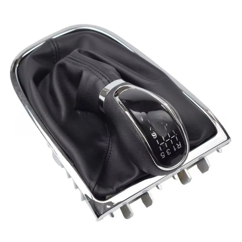 Uiz para Buick Excelle GT/XT OPEL ASTRA 5/6 velocidades 12mm marco negro perilla de palanca de cambios bota de polaina 55565904