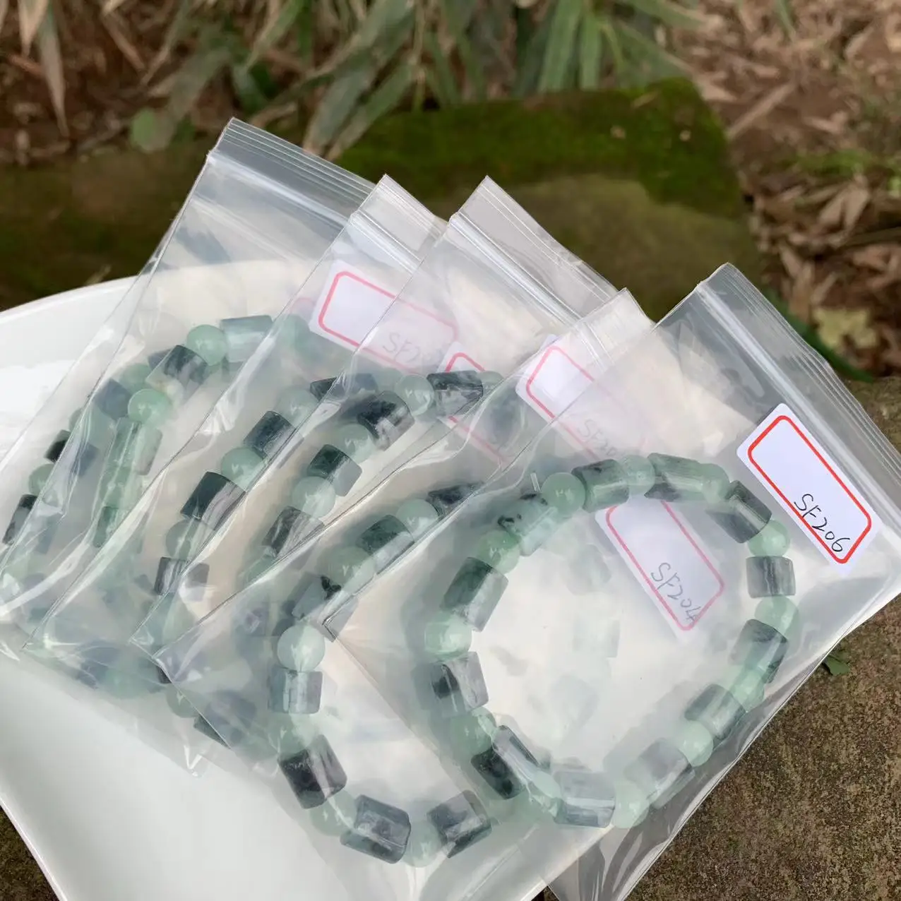 Natural Burma Jade Bracelet for women Myanmar Jadeite Green Real ACCESSORI GIFT BEAD DROPSHIP JEWELRI FASHION