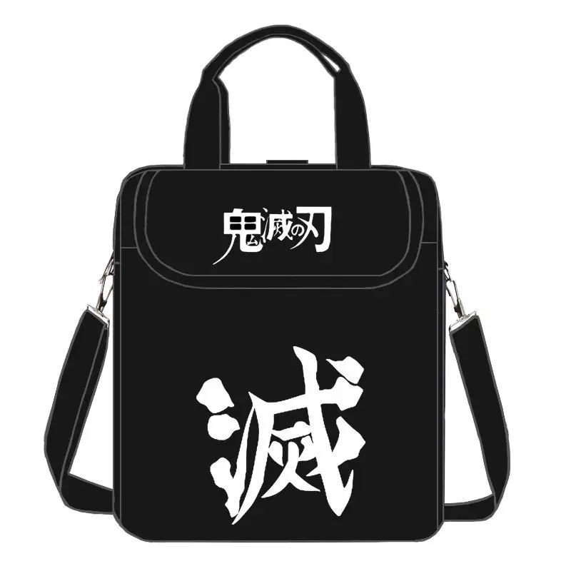 Demon Slayer Peripheral Rengoku Kyoujurou School Bag Kamado Tanjirou Creative Figure Storage Bag Large Capacity Cartoon Hot Sale view 6