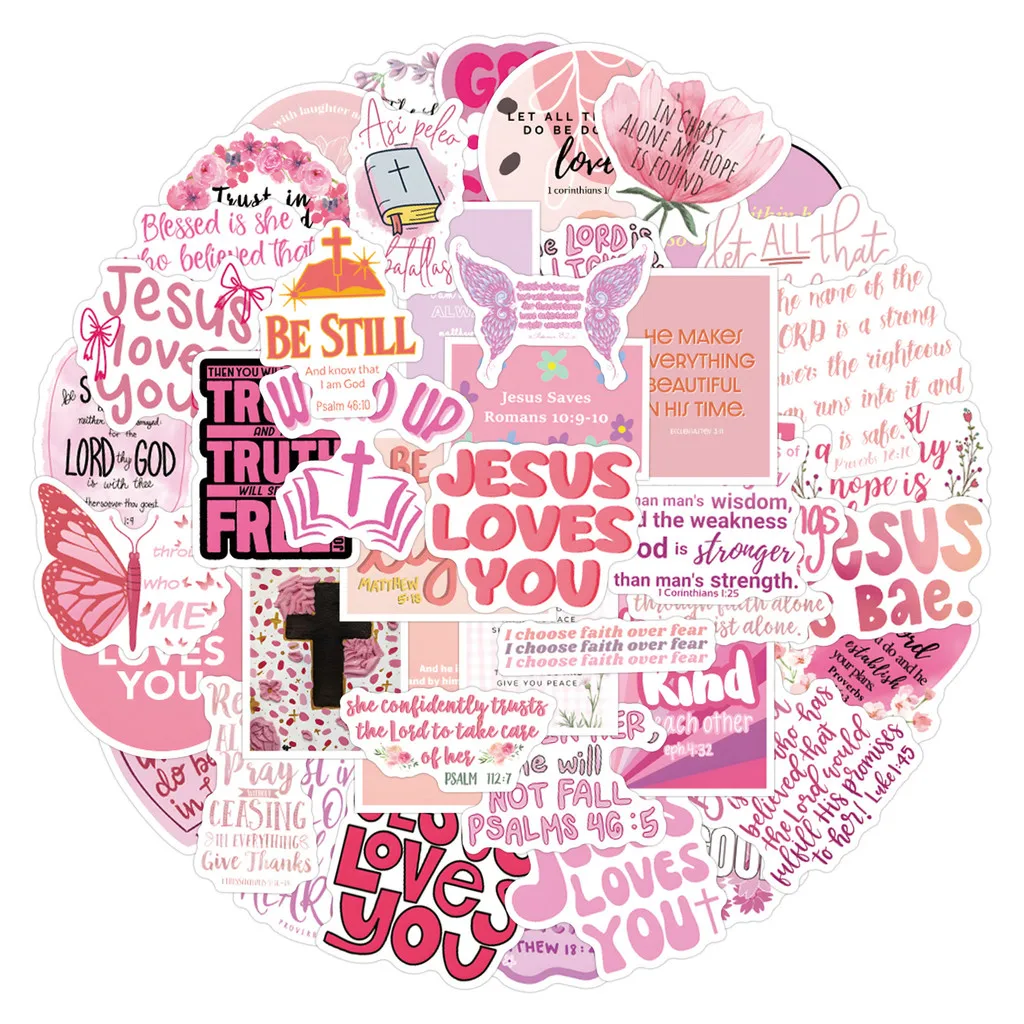 

55PCS Feminist Graffiti Stickers - Reusable Vinyl Art for Skate Gear, Diaries & Office Essentials LanLanStickersWorld Store