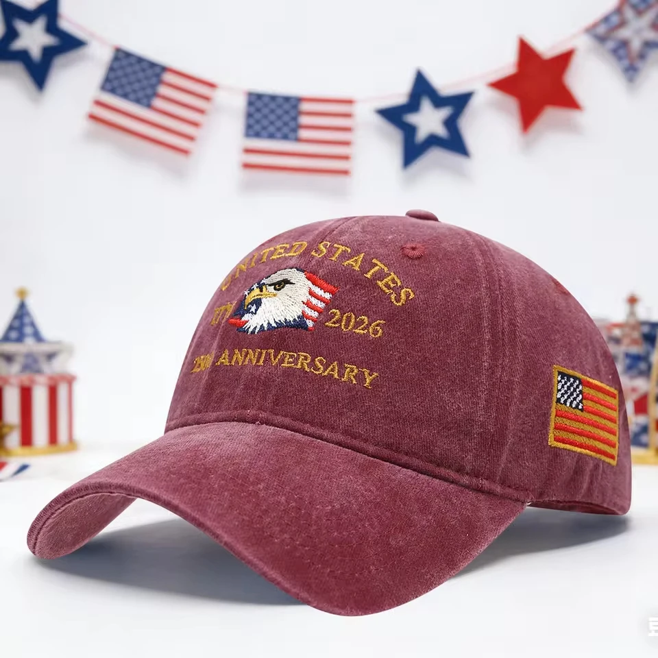 

Fashionable Outdoor Baseball Caps For Men And Women Featuring 250 Independence Day Prints And Embroidered Baseball Cotton Cap