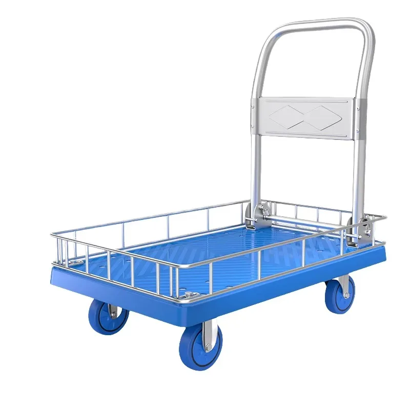 4 5 Inch Wheel Multi Function Convertible Wagon Collapsible Handle For Commercial Residential Use Easy Storage