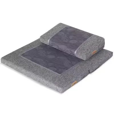 

New Product Wholesale Thick Floor Pillow Square Yoga Meditation Cushion Set for Healing Purposes