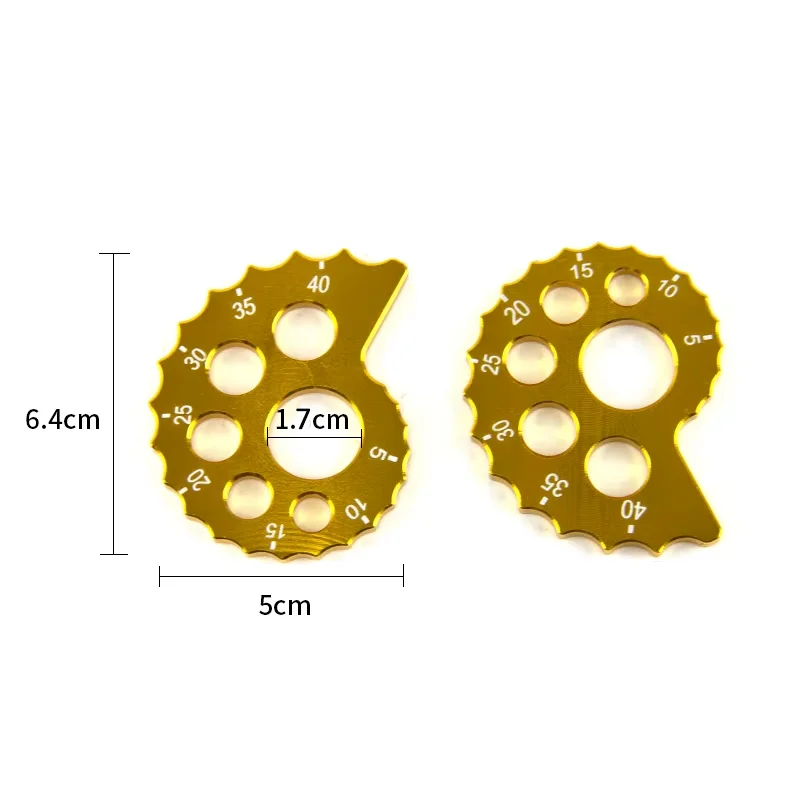 Motorcycle CNC Chain Adjuster Regulator Accessories For Honda CRF150F 230F 250F CRM250AR XLR250R 250L 400R 600R 650R 650L XR230R image 6
