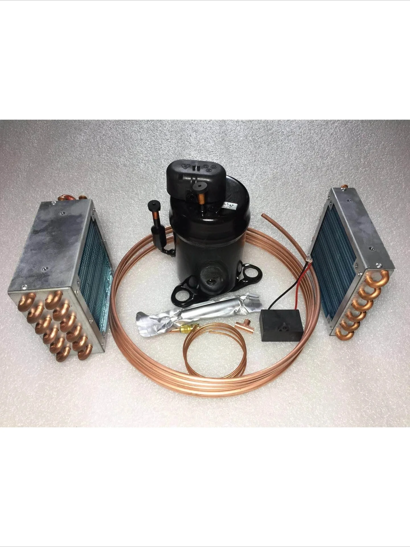 DIY Mini AC Waterkoeler Compressor Kit Complete koelonderdelen Condensor Verdamper Home Cooling Project - afbeelding 2