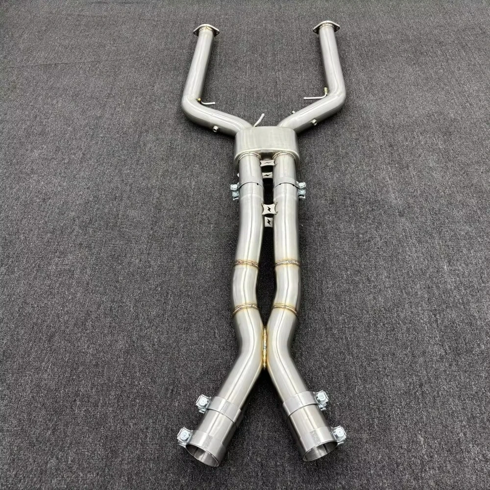 304 Stainless Steel Exhaust Pipe Midpipe for  X3M/X4M F97/F98 3.0T Midpipe Racing Performance Exhaust