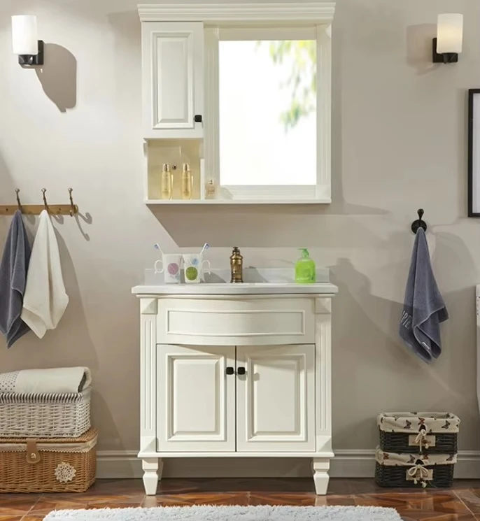 &c Low Price High Performance Made In China Bathroom Vanity Cabinet With Sink With High Quality
