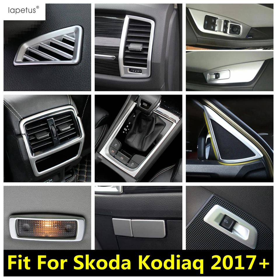 

Pillar A Speaker Reading Lamp Window Lift Dashboard Shift Gear Panel Cover Trim Accessories Interior For Skoda Kodiaq 2017 -2023