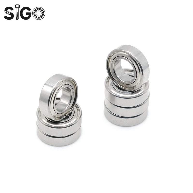 2PCS Stainless Steel Bearing S687ZZ 7*14*3.5mm DDL-1470  Precision Miniature Ball Bearings 7x14x3.5 Mm