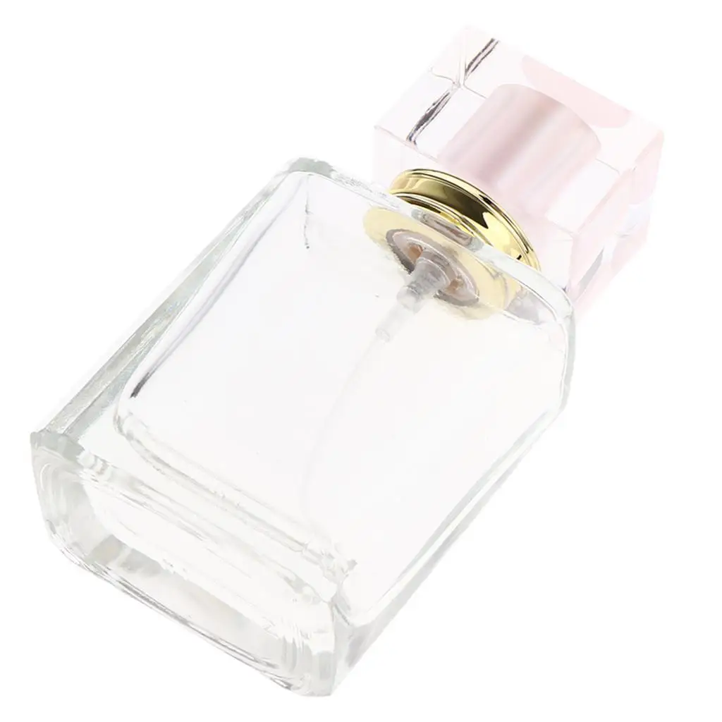 Compact Spray Bottle High-end Texture Screw Fixation Protective Cap Refillable Perfume Glass