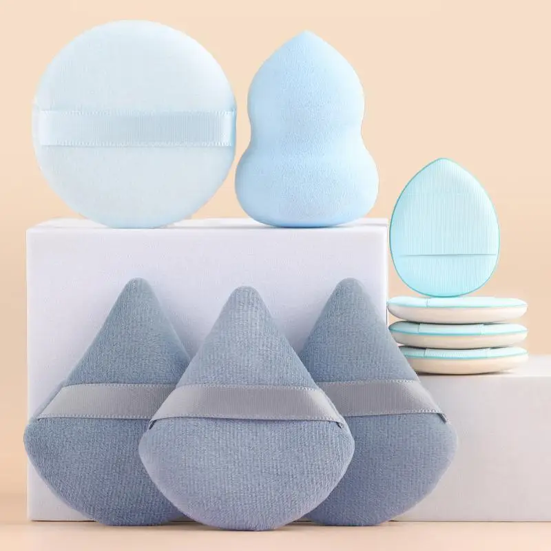 9Pcs Professional Makeup Sponge Set Soft Gentle Multi Purpose Tools For Perfect Foundation Powder And Blush Application