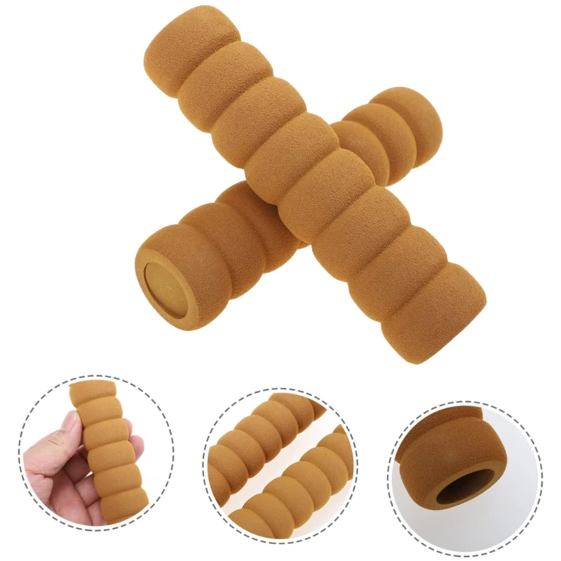 Soft Foam Door Handle Covers Thickened Spiral Doorknob Guard Protector Anti-collision Door Stopper Anti-Slip Door Handle Covers