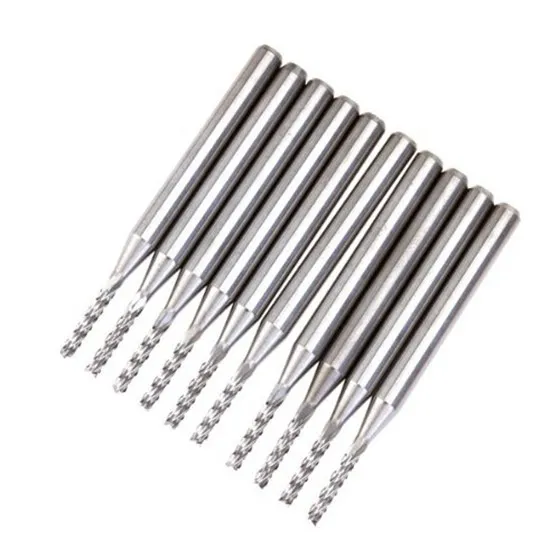 

10Pcs cutter carbide PCB end mill 1.5 mm