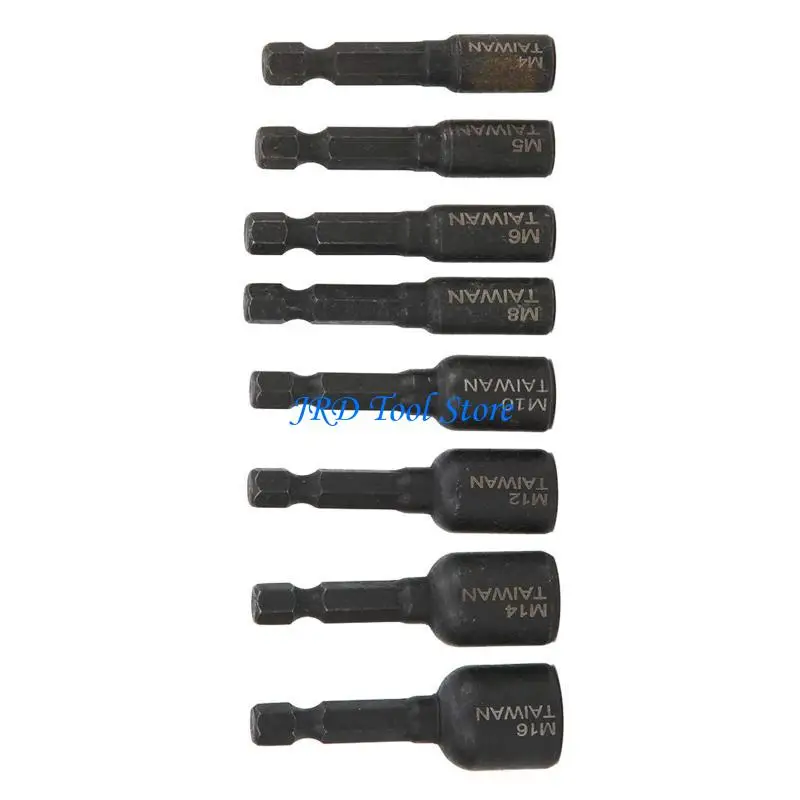 

A2UD 8 Pcs M4-M16 Tap Socket Collet Wrench Set for Machine Taps/Wind Batches