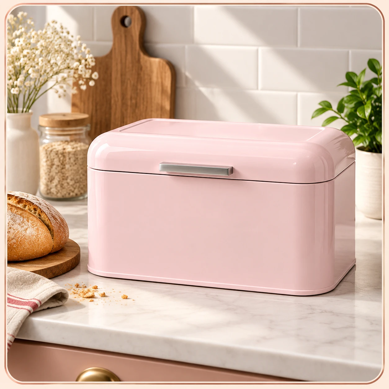 New Aesthetic Storage Box With Lid Retro Design Home Desktop Organizer For Entryway Keys Cosmetics Countertop Storage Container