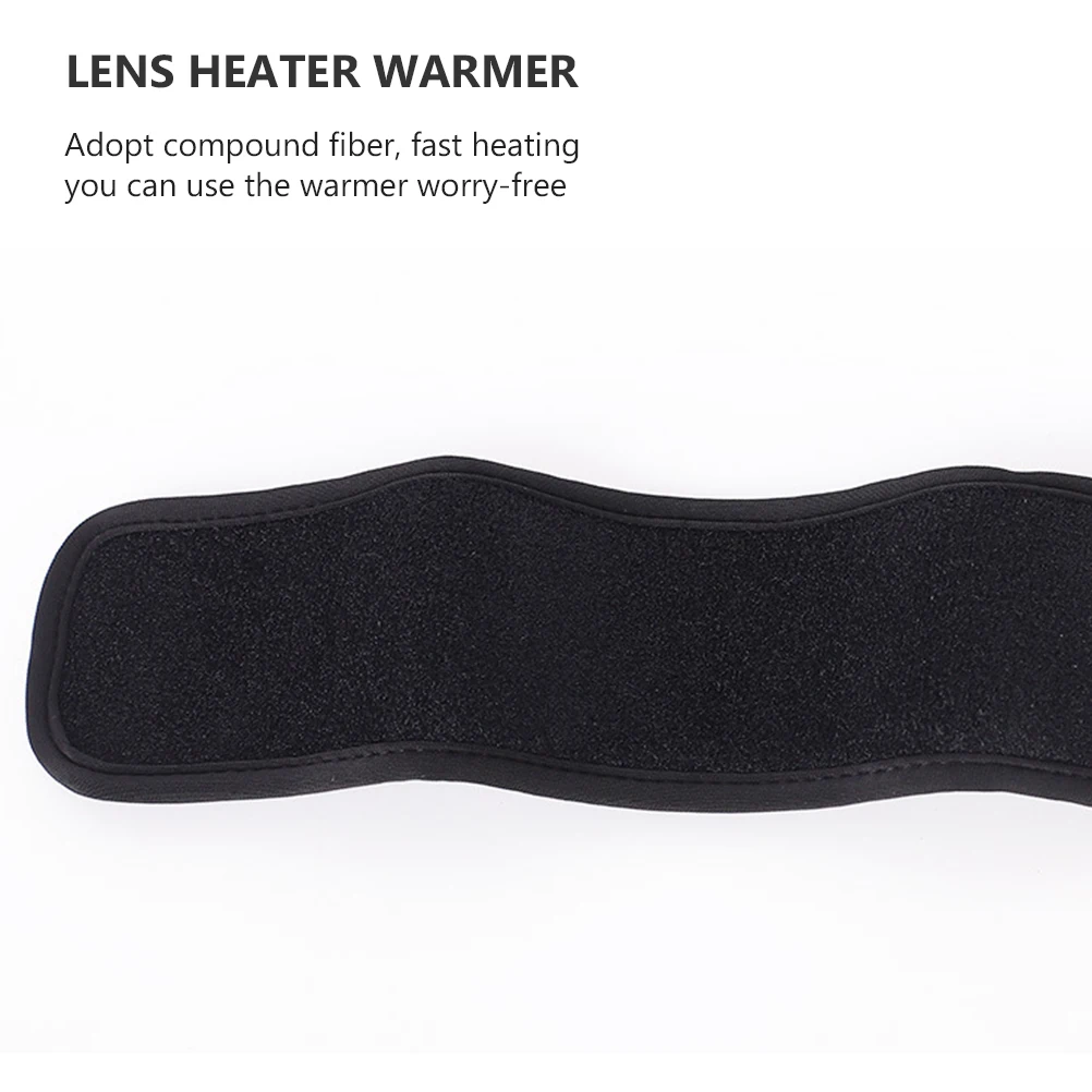 

Lens Heater Warmer for Camera Telescope USB Black Transfer Compound Fiber Dew Condensation Prevention Outdoor Lens