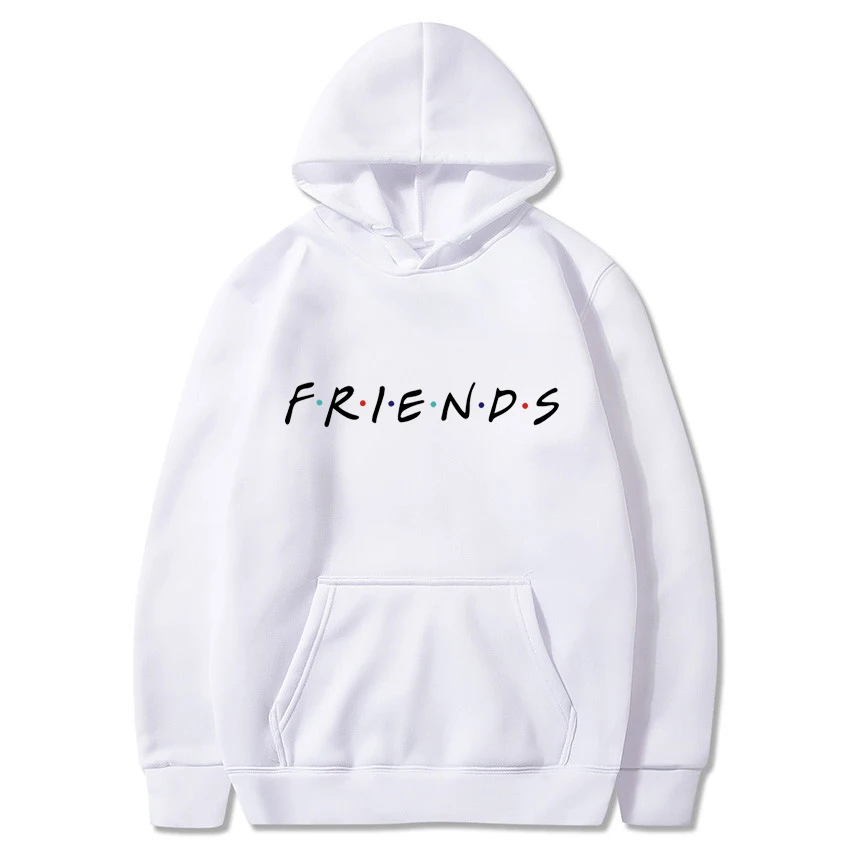 New Friends Tv Show Printed Hoodies Men Woman Fashion Casual Y2K Hoodie Hooded Sweatshirts Pullovers Unisex Tracksuits Clothing