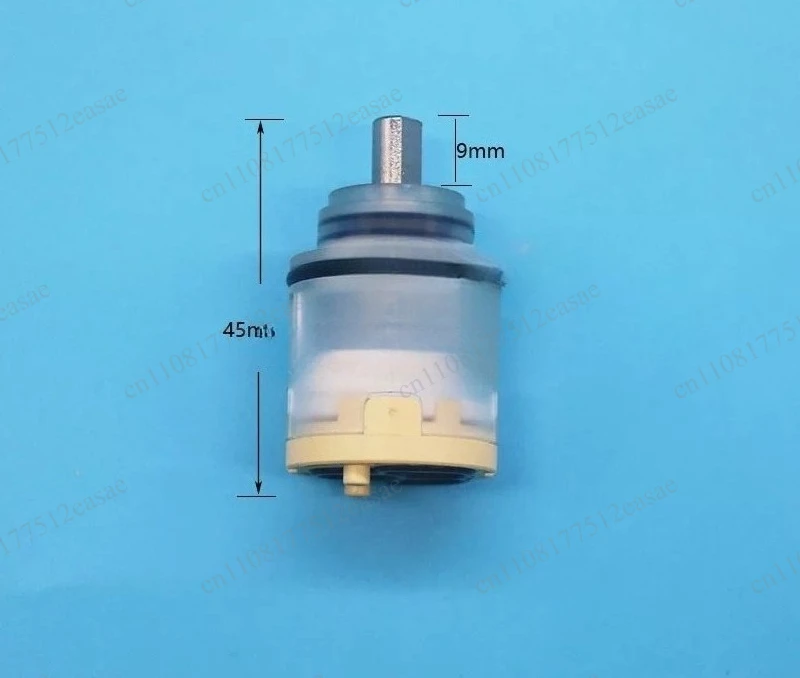 GL12TD cold and hot mixed ceramic valve core with a flat bottom diameter of 25mm