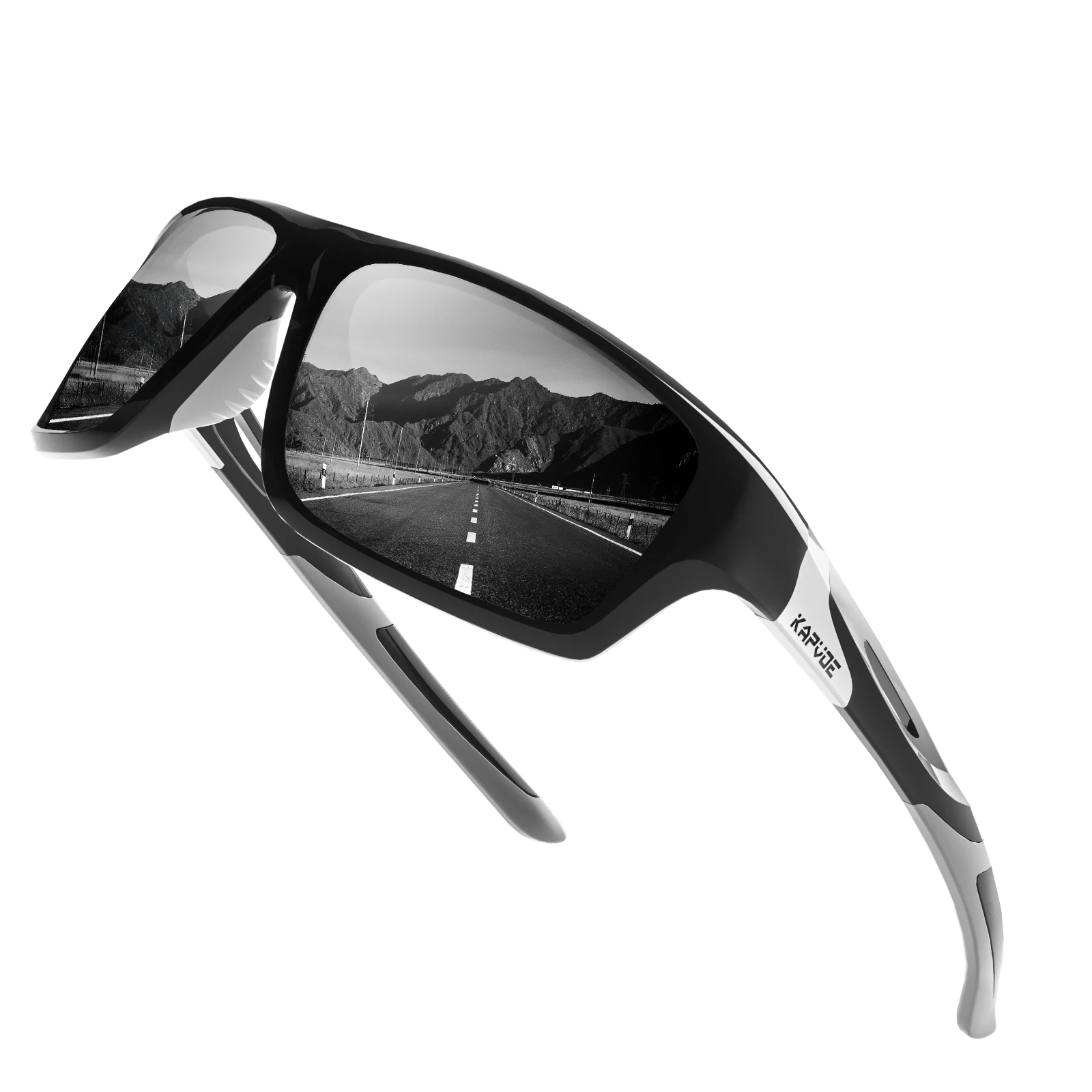Kapvoe Neue Outdoor Sonnenbrille Reiten Polarisierte Gläser UV400 Schutz Brille Männer Frauen Sport Fahren Angeln Radfahren Brillen