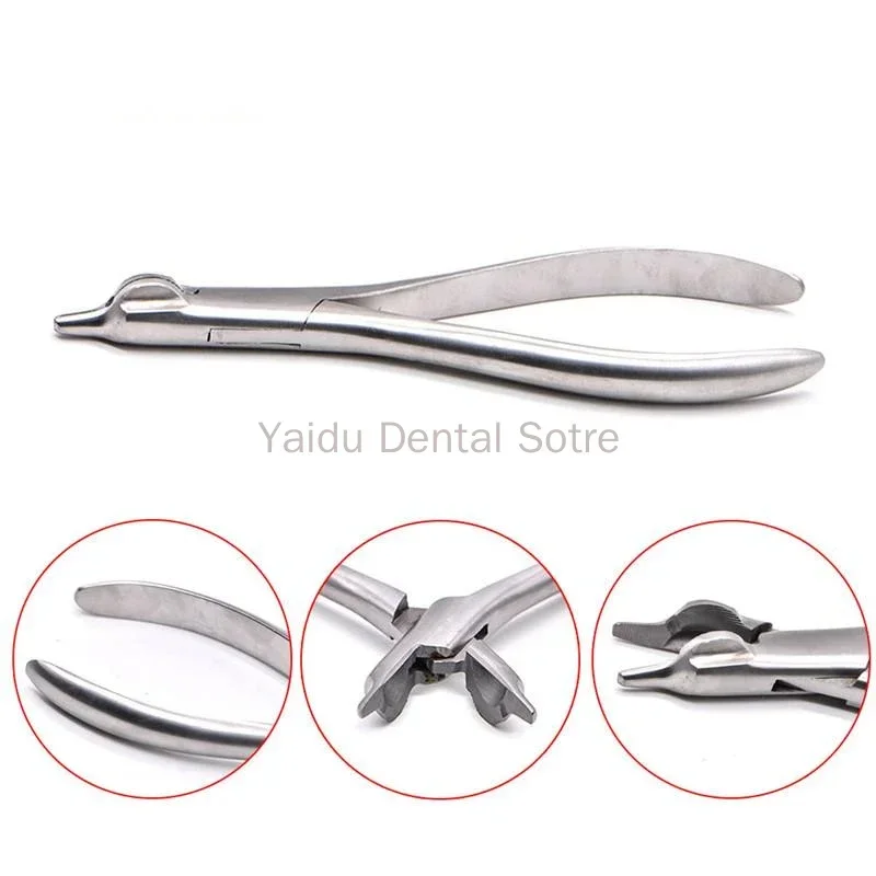 Dental 3Jaws Sande Pliers Mechanic Pliers Steel Wire Cutting Pliers Orthodontic Pliers Dentistry Tools