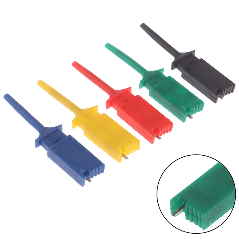 ★▲5Pcs/set Meter Tester Leads Test Probe Hook For SMD IC Test Cilps SMD IC Hook