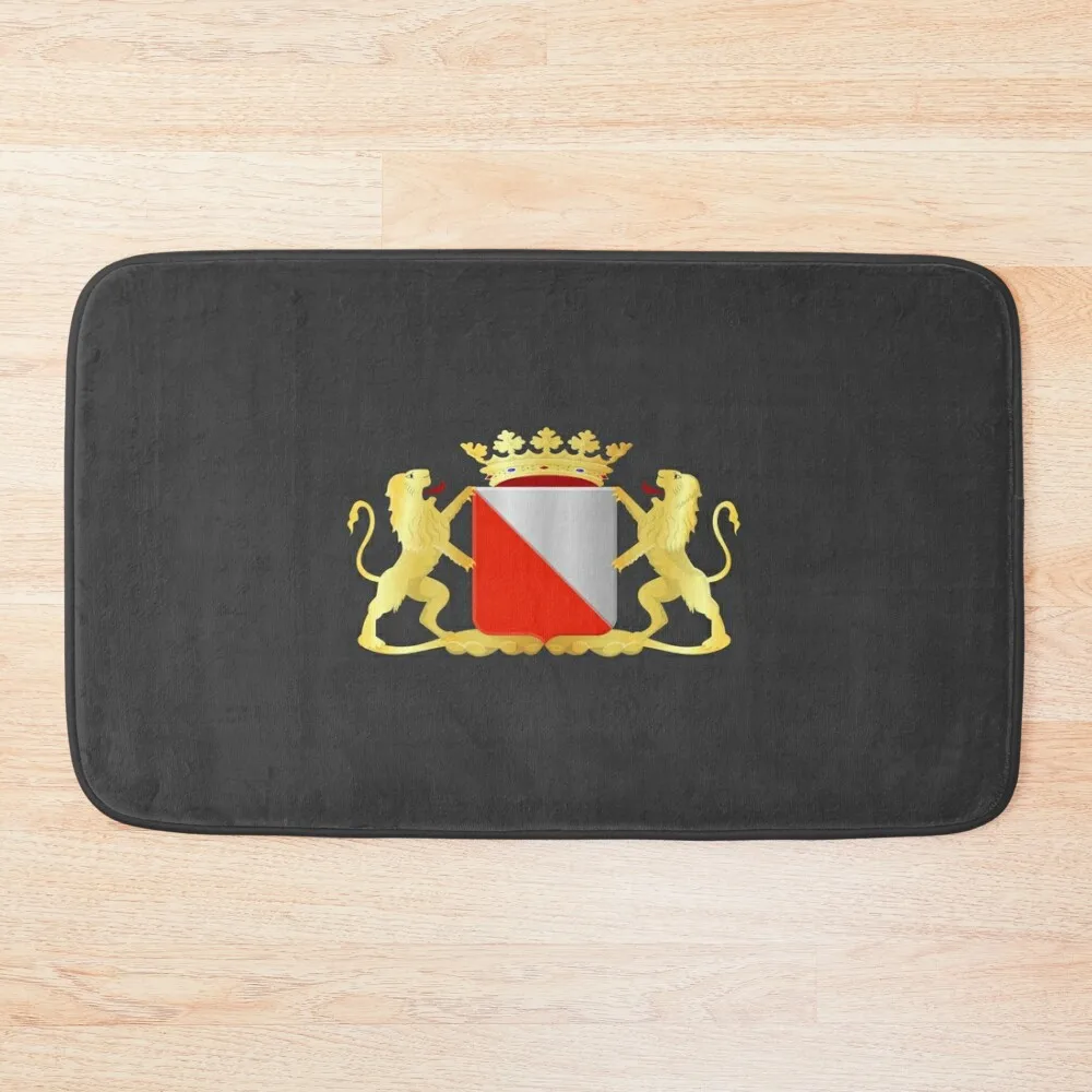 

Coat of Arms of Utrecht, Netherlands Bath Mat Bathroom Foot Bath Room Acessories DoorEntrance Door Rugs Baths Mat