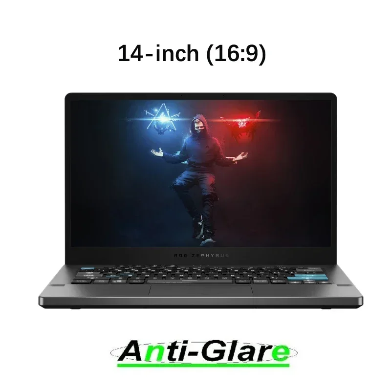 2X Anti Glare Screen Protector for 2021 ASUS ROG Zephyrus G14 AW SE GA401QM GA401QE GA401QEC GA401IV GA401IU 14