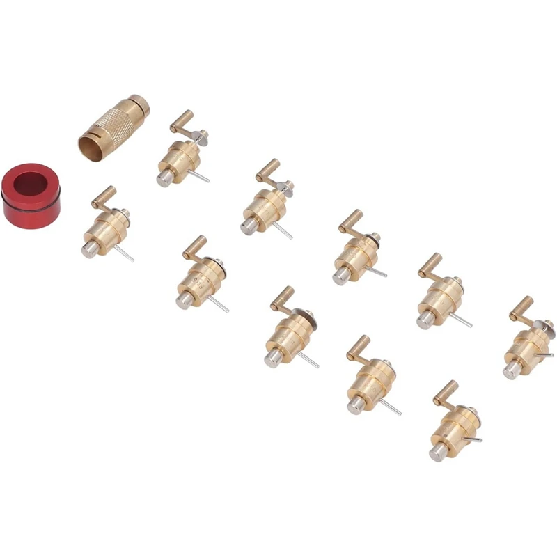 Assista Mainspring Winder Set, Brass Repair Tool, Kit De Reparação De Relógio De Pulso, Ferramentas De Relojoeiro DIY, Peças De Reposição De Relojoeiro