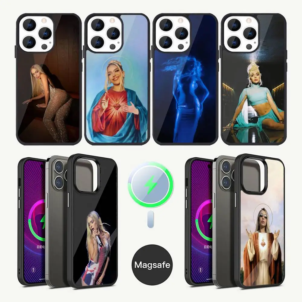 

B-Bad Gyal Da Me Phone Case For iPhone 17,16,15,14,13,12,11,Plus,Pro,Max Mini Magsafe Magnetic Wireless Charging