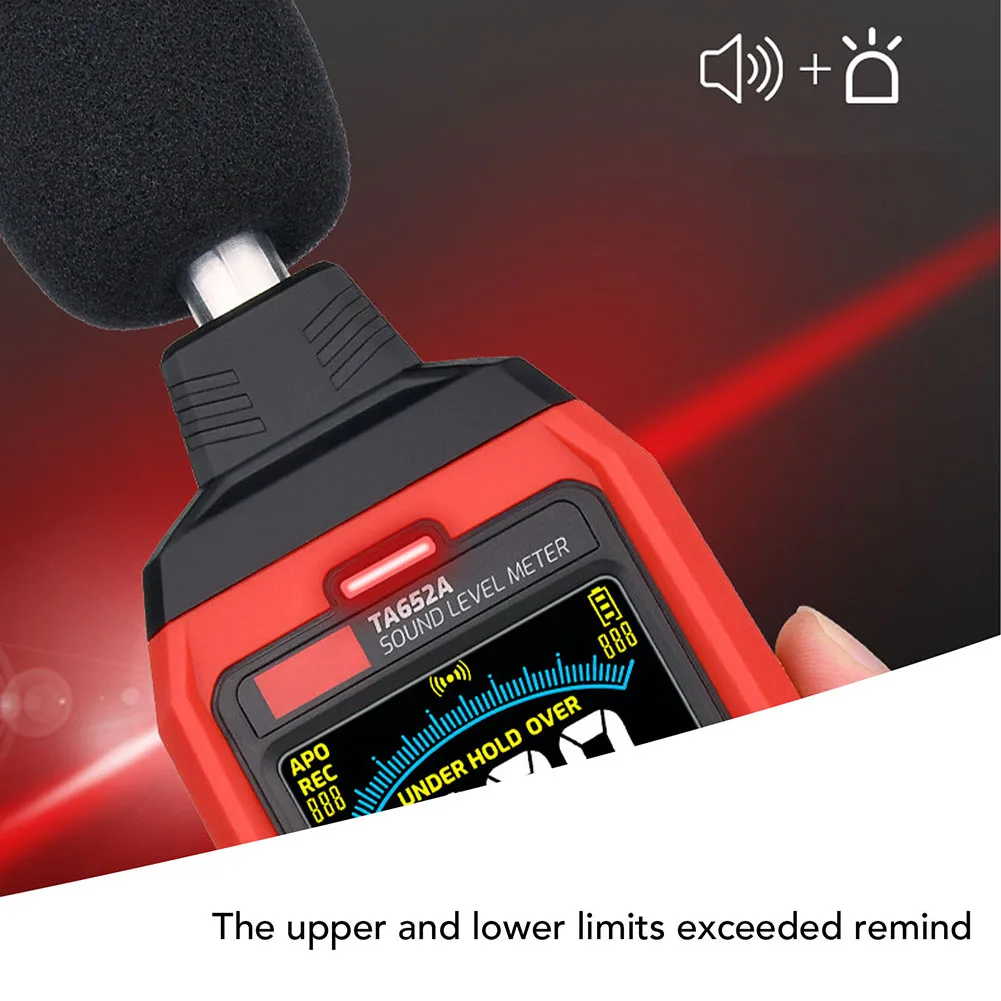 TA652A Compact Sound Level Instrument with ABS Construction Designed for Durability in Field and Workshop Environments