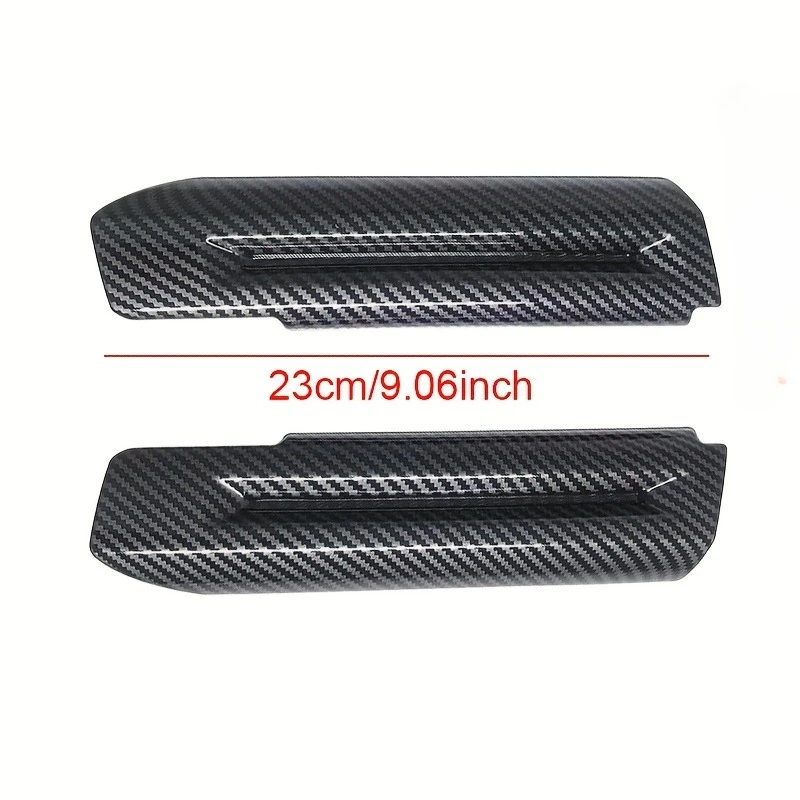 1pair for Ford 16-24 Mustang modified Mustang interior handle decoration ABS carbon fiber scratch resistant patch