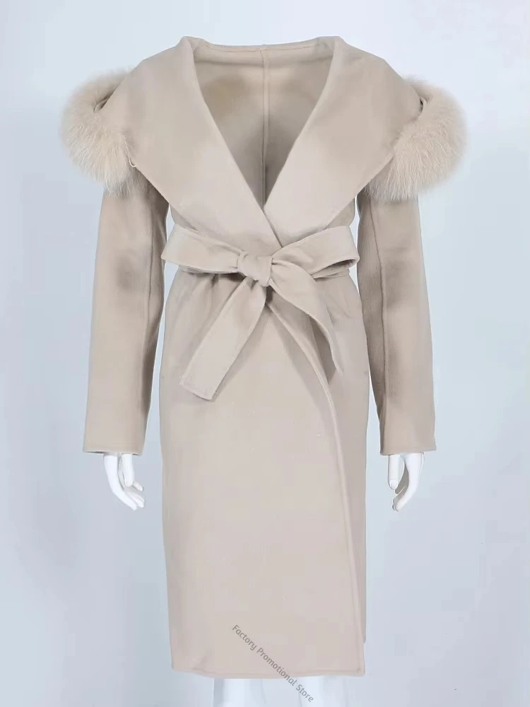 Women's Woolen Coat Clean Look Wool Coat Woman Luxury High Quality Boyfriend Style Short Wool Coat for Commuting Style Swear